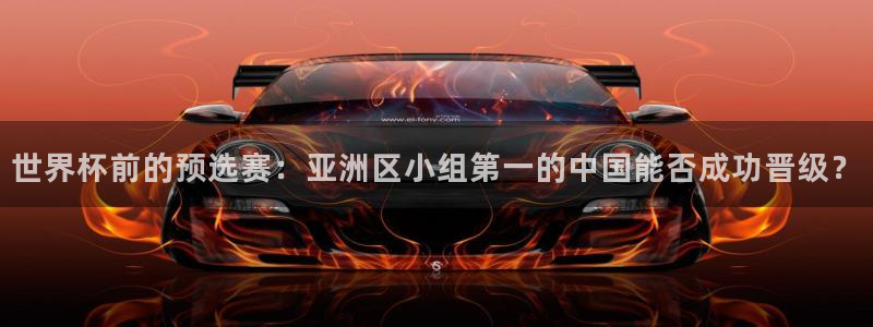 2026世界杯买球：世界杯前的预选赛：亚洲区小组第一的中国能否成功晋级？